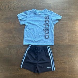 18 month boys addidas matching set